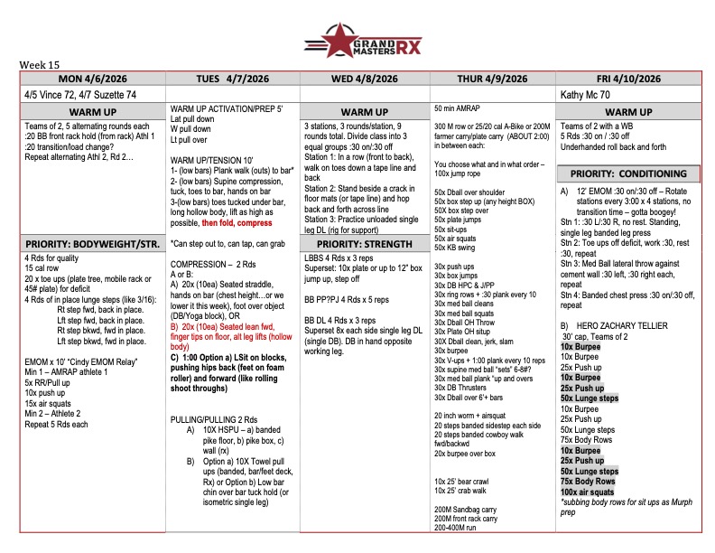WEEK 15 4.6.2026 PG 1
