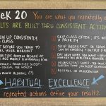 Workouts for week of May 18th