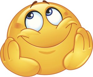 Dreamy emoticon